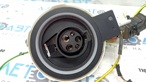The charging port assembly with cable for the BMW X5 F15 16-18 plug-in has a broken connector.