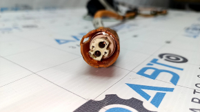 The charging port assembly with cable for the BMW X5 F15 16-18 plug-in has a broken connector.