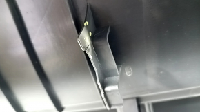 Honda Clarity 18-21 USA trunk opening trim is black, scratched, worn, plastic is whitened, fasteners are broken