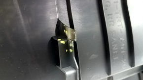 Honda Clarity 18-21 USA trunk opening trim is black, scratched, worn, plastic is whitened, fasteners are broken