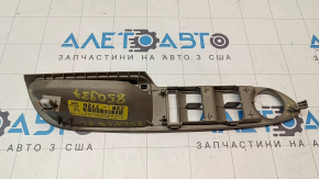 Front left window lift control trim for Ford Escape MK3 13-19, beige structure with black handle, broken fastener