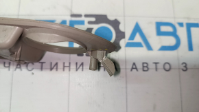 Front left window lift control trim for Ford Escape MK3 13-19, beige structure with black handle, broken fastener