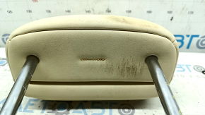 Driver's seat headrest for Lexus NX200t NX300h 15-17 beige, dry-cleanable