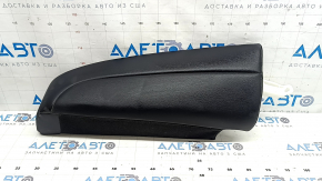 Left rear seat cushion for a Honda Clarity 18-21 USA, black leather, wrinkled, stained