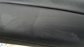 Left rear seat cushion for a Honda Clarity 18-21 USA, black leather, wrinkled, stained