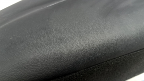 Left rear seat cushion for a Honda Clarity 18-21 USA, black leather, wrinkled, stained