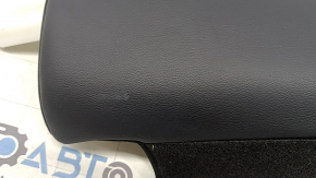 Right rear seat cushion for Honda Clarity 18-21 USA, black leather, stains