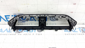 Honda Clarity 18-21 USA center dash trim, black, chrome, under deflector, scratches