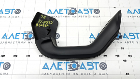 Left trunk lid hinge trim for Honda Clarity 18-21 USA, black, worn