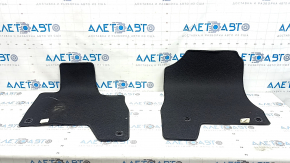 Set of floor mats for Honda Clarity 18-21 USA, black, cloth, for cleaning