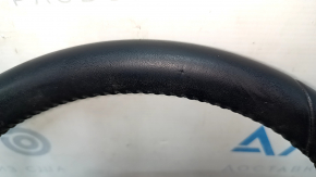 Naked steering wheel for Toyota Prius 50 16-22, black leather, nicks, scuffs