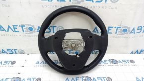 Naked steering wheel for Toyota Prius 50 16-22, black leather, nicks, scuffs