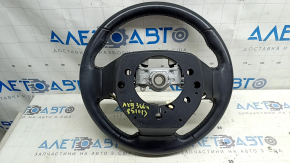 Lexus NX300 NX300h 18-21 leather steering wheel, black, with paddle shifters, worn