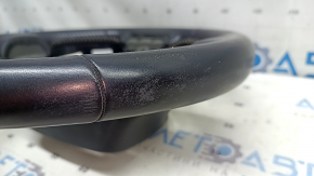 Lexus NX300 NX300h 18-21 leather steering wheel, black, with paddle shifters, worn