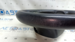 Lexus NX300 NX300h 18-21 leather steering wheel, black, with paddle shifters, worn