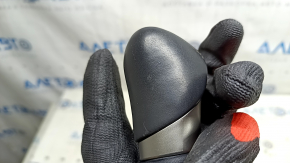 Lexus NX200t NX300h 15-17 black leather gear knob with cover, scuffs, needs cleaning