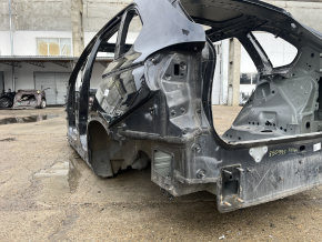 Quarter wing rear left BMW X5 F15 14-18 on the body, graphite, butt
