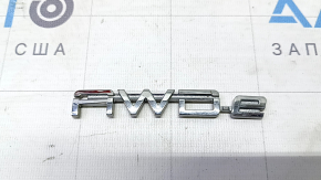 Toyota Prius 50 19-22 AWD-e emblem on the trunk door