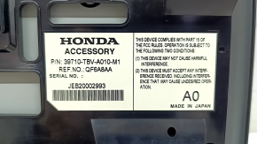 The monitor, display, and navigation system for a Honda Clarity 18-21 USA is worn and scratched.