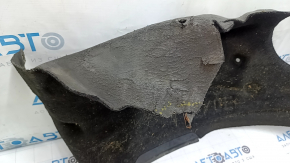 Front left rear fender liner BMW 3 F30 12-15, torn, dented