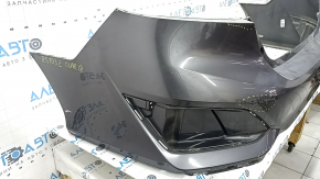 Bare rear bumper Honda Clarity 18-21 USA graphite, broken mount, scratches, cracks