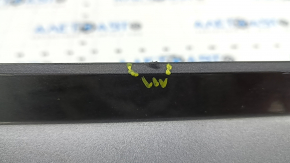 Bare rear bumper Honda Clarity 18-21 USA graphite, broken mount, scratches, cracks