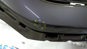 Bare rear bumper Honda Clarity 18-21 USA graphite, broken mount, scratches, cracks