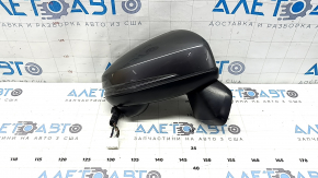 Right side mirror assembly for Honda Clarity 18-21 USA, camera, 11 pins, graphite, scratches