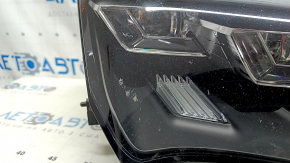 Right front headlight Lexus NX200t NX300h 15-17 LED, three lenses, sand, scuffs, scratches
