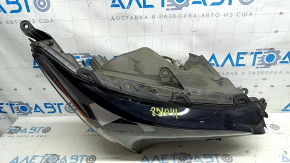 Right front headlight Lexus NX200t NX300h 15-17 LED, three lenses, sand, scuffs, scratches