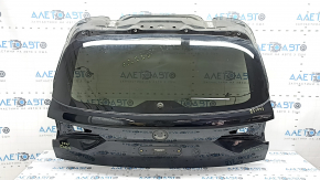 Bare trunk door with glass, upper part of BMW X5 G05 19-24 tinted, black 668, bump, scratch on glass