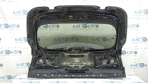Bare trunk door with glass, upper part of BMW X5 G05 19-24 tinted, black 668, bump, scratch on glass