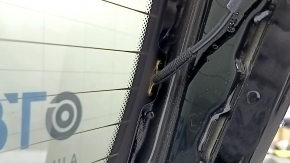 Bare trunk door with glass, upper part of BMW X5 G05 19-24 tinted, black 668, bump, scratch on glass