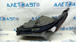 Left front headlight for a Lexus NX200t NX300h, 15-17 LED, three lenses, sand, scuffs, scratches