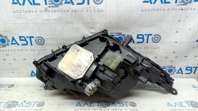 Left front headlight for a Lexus NX200t NX300h, 15-17 LED, three lenses, sand, scuffs, scratches
