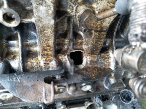 BMW X5 F15 16-18 2.0T plug-in N20B20A engine burned out, block punctured, for spare parts