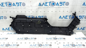 Left side center console trim for Honda Clarity 18-21 USA, black, scratches, broken fasteners