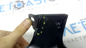 Left side center console trim for Honda Clarity 18-21 USA, black, scratches, broken fasteners