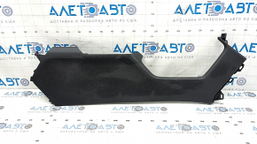 Right side center console trim for Honda Clarity 18-21 USA, black, scratches, broken fasteners