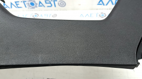 Right side center console trim for Honda Clarity 18-21 USA, black, scratches, broken fasteners