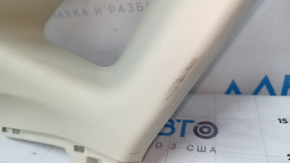 Left rear pillar trim for Lexus NX200t NX300 NX300h 15-21 beige, scratched, needs cleaning