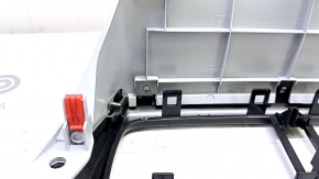 Toyota Prius 50 19-22 center dashboard trim, glossy black, scratches, broken mount