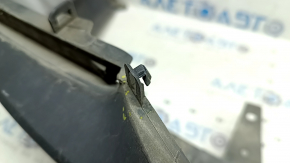 Lexus NX300h 15-17 rear bumper lip structure, broken fasteners, scratches, abrasions