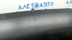 Lexus NX300h 15-17 rear bumper lip structure, broken fasteners, scratches, abrasions