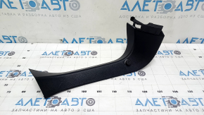 Left tailgate trim for Lexus NX200t NX300 NX300h 16-21 black, scratched