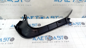 Left tailgate trim for Lexus NX200t NX300 NX300h 16-21 black, scratched