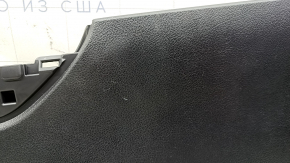 Lexus NX200t NX300h 15-17 black leather center console trim, upper left, scratches