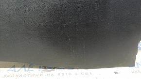 Lexus NX200t NX300h 15-17 black leather center console trim, upper left, scratches