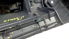 Right arch trim for Lexus NX200t NX300h 15-17 black, scratches, needs cleaning, broken fasteners