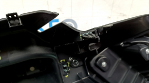 Right arch trim for Lexus NX200t NX300h 15-17 black, scratches, needs cleaning, broken fasteners